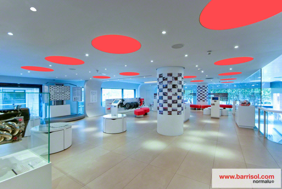 Toyota Showroom, France - Projet d'exception Barrisol