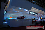 Stand Renault réalisé en cadres modulaires Barrisol