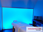 Barrisol Mur Lumière Color pour cabinet de chromathérapie