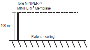 Plafond A40 Miniperf®