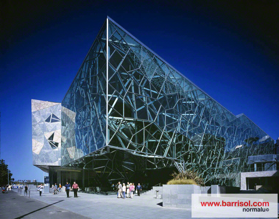 Federation Square, Bahrain - Projet d'exception Barrisol