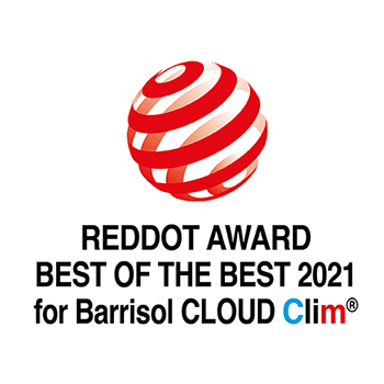 REDDOT BEST OF THE BEST 2021 for Barrisol Cloud Clim®