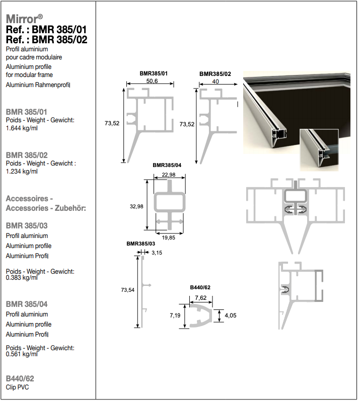 Barrisol Mirror® - Détails