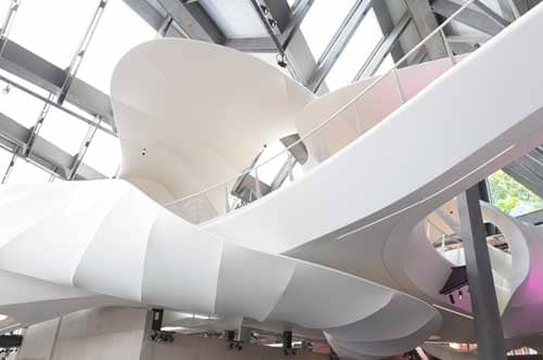 Nestlé Museum with 3D strech ceiling