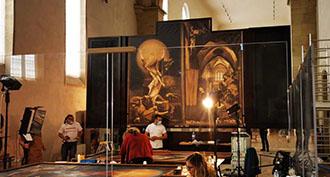 Das Unterlinden-Museum in Colmar wandte sich an Barrisol wegen der Qualität der Reproduktion des Issenheimer Altarbildes