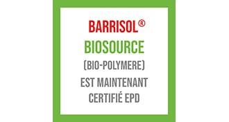 Barrisol Biosourcée® est certifié EPD!