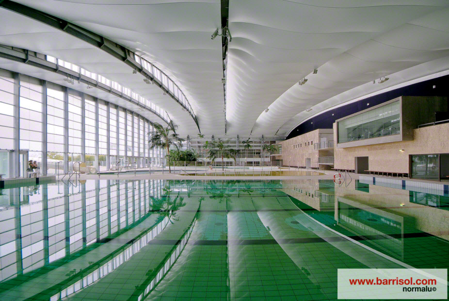Swimming pool of Mesnil Amelot