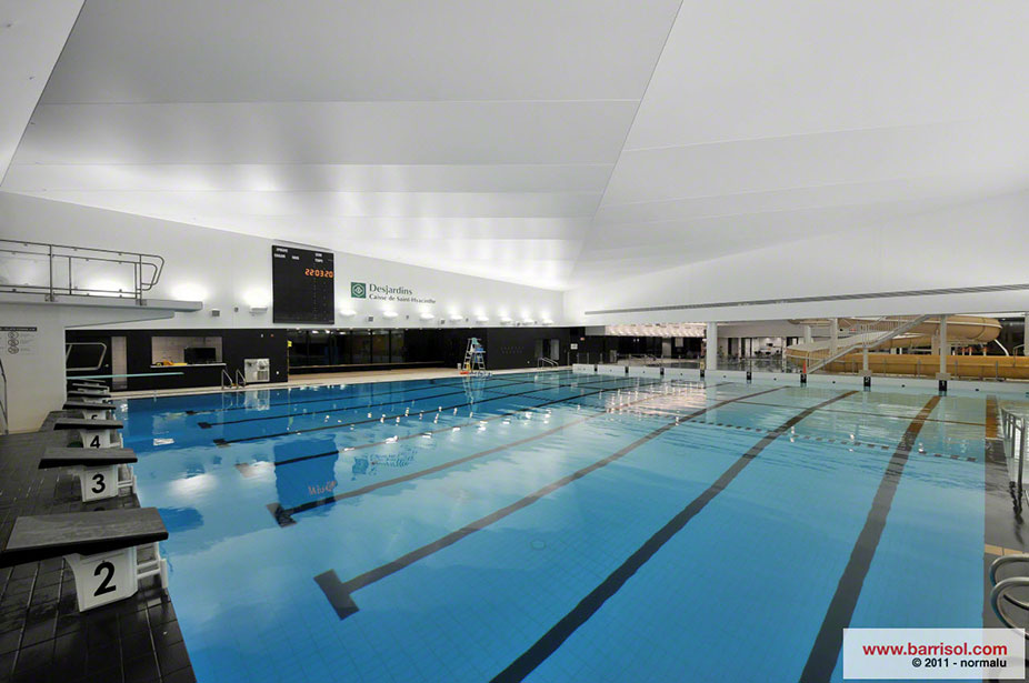 Desjardins Aquatic Center – St-Hyacinthe, Qc.