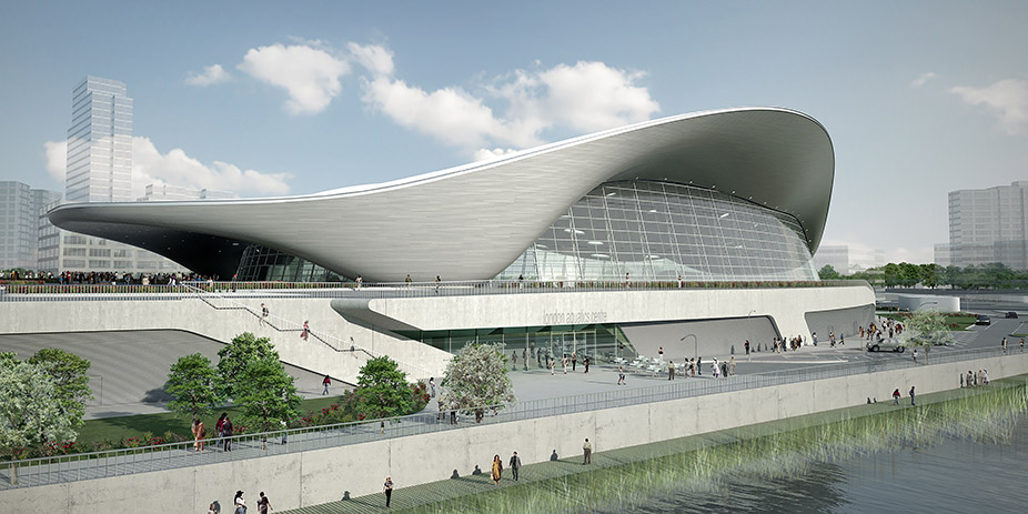 Aquatics centre, London